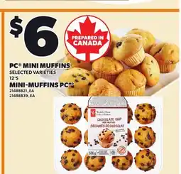 Independent Grocer PC MINI MUFFINS 12'S offer