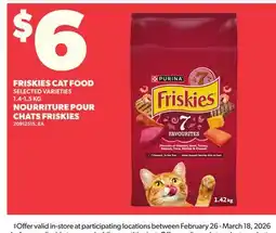 Independent Grocer FRISKIES CAT FOOD offer