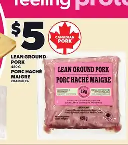 Independent Grocer LEAN GROUND PORK offer