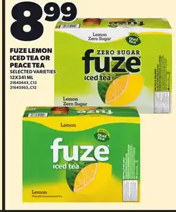 Independent Grocer FUZE LEMON ICED TEA OR PEACE TEA offer
