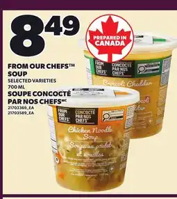Independent Grocer FROM OUR CHEFS SOUP offer
