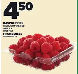 Independent Grocer RASPBERRIES offer