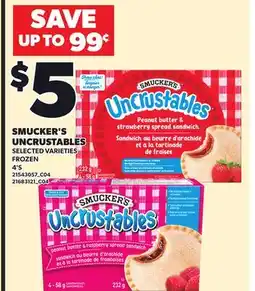 Independent Grocer SMUCKER'S UNCRUSTABLES, 4'S offer