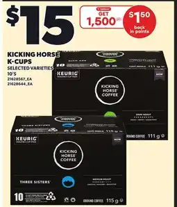 Independent Grocer KICKING HORSE K-CUPS, 10'S offer