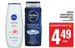 Food Basics NIVEA BODYWASH, SHOWER GEL offer