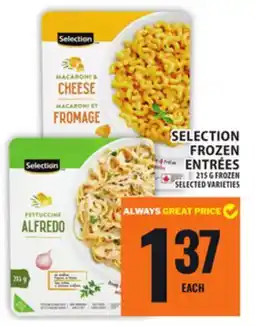 Food Basics SELECTION FROZEN ENTRÉES offer