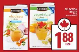 Food Basics SELECTION BROTH offer