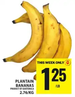 Food Basics PLANTAIN BANANAS offer