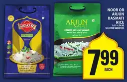 Food Basics NOOR OR ARJUN BASMATI RICE offer
