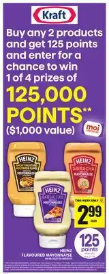 Food Basics HEINZ FLAVOURED MAYONNAISE offer