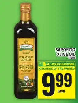 Food Basics SAPORITO OLIVE OIL offer