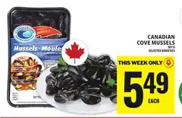 Food Basics CANADIAN COVE MUSSELS offer