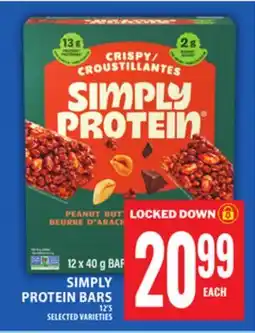 Food Basics SIMPLY PROTEIN BARS offer