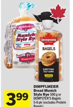 Foodland DIMPFLMEIER Bread Munich Style Rye offer