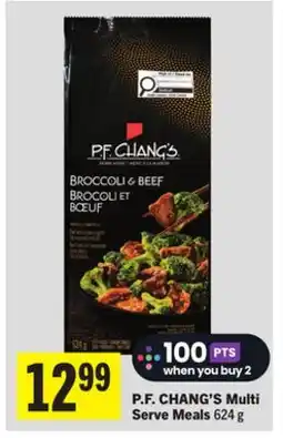 Foodland P. F. CHANG'S Multi Serve Meals offer