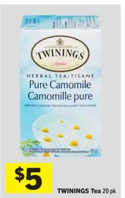 Foodland TWININGS Tea offer