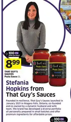 Foodland THAT GUY'S SAUCES Pasta Sauce offer