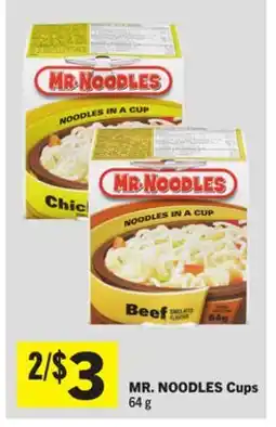 Foodland MR. NOODLES Cups offer