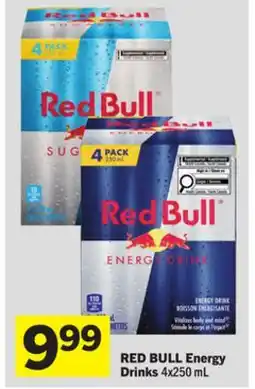 Foodland RED BULL Energy Drinks offer