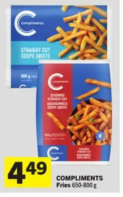 Foodland COMPLIMENTS Fries offer