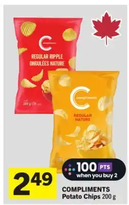 Foodland COMPLIMENTS Potato Chips offer