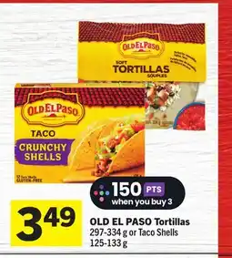 Foodland OLD EL PASO Tortillas offer