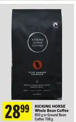 Foodland KICKING HORSE Whole Bean Coffee offer