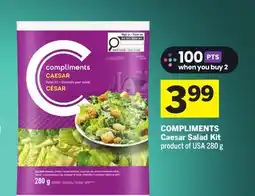 Foodland COMPLIMENTS Caesar Salad Kit offer