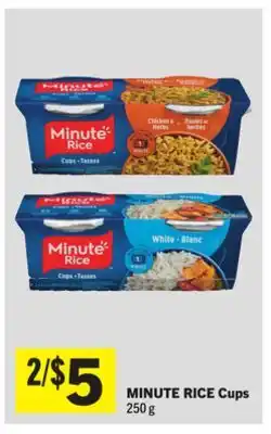 Foodland MINUTE RICE Cups offer