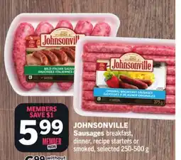 Foodland JOHNSONVILLE Sausages offer