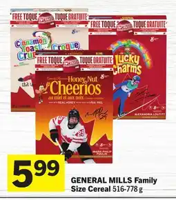 Foodland GENERAL MILLS Family Size Cereal offer