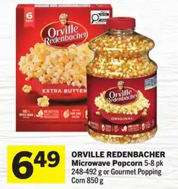 Foodland ORVILLE REDENBACHER Microwave Popcorn offer