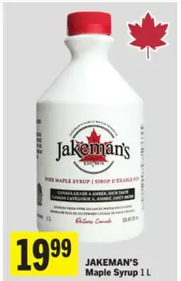Foodland JAKEMAN'S Maple Syrup offer