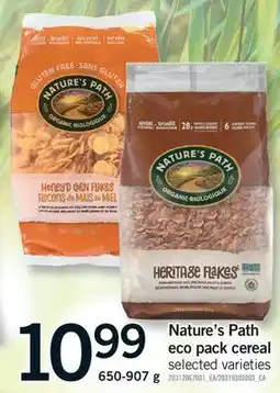 Fortinos NATURE'S PATH ECO PACK CEREAL offer