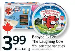 Fortinos BABYBEL 6'S OR THE LAUGHING COW, 8'S offer