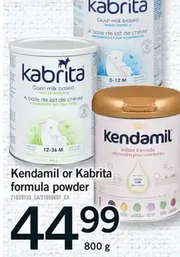 Fortinos KENDAMIL OR KABRITA FORMULA POWDER offer