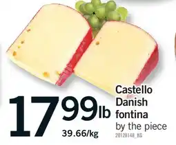 Fortinos CASTELLO DANISH FONTINA offer