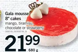 Fortinos GALA MOUSSE 8 CAKES offer