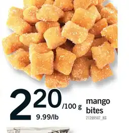 Fortinos MANGO BITES offer