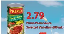 Fortinos PRIMO PASTA SAUCE (680 ML) offer