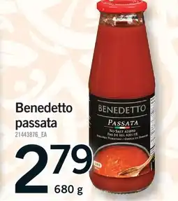 Fortinos BENEDETTO PASSATA offer