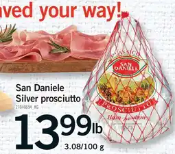Fortinos San Daniele Silver prosciutto offer