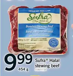 Fortinos SUFRA HALAL STEWING BEEF offer