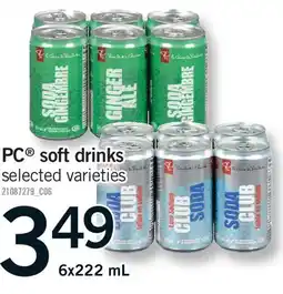 Fortinos PC SOFT DRINKS offer