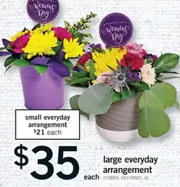 Fortinos LARGE EVERYDAY ARRANGEMENT offer