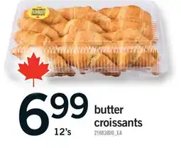 Fortinos BUTTER CROISSANTS, 12'S offer