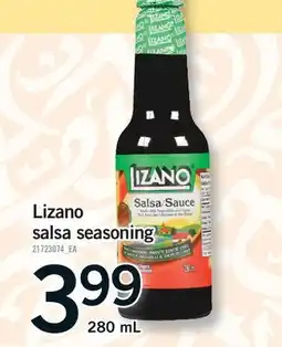 Fortinos LIZANO SALSA SEASONING offer