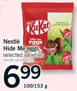 Fortinos NESTLÉ HIDE ME EGGS, 100/153 g offer