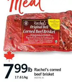 Fortinos RACHEL'S CORNED BEEF BRISKET offer