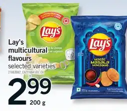 Fortinos LAY'S MULTICULTURAL FLAVOURS offer